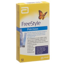 ABBOTT FREESTYLE Precision électrod dosage 50 pce