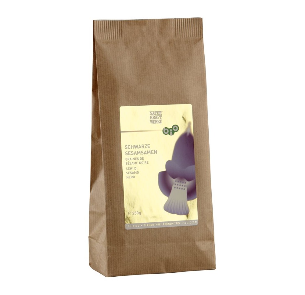 NATURKRAFTWERKE Graines de sésame noir bio 250 g