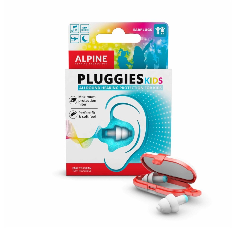 ALPINE Pluggies Kids bouchons auricul bleu