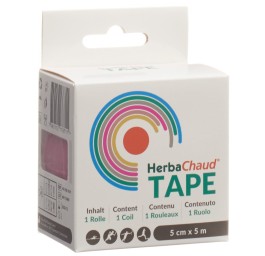 HERBACHAUD tape 5cmx5m pink