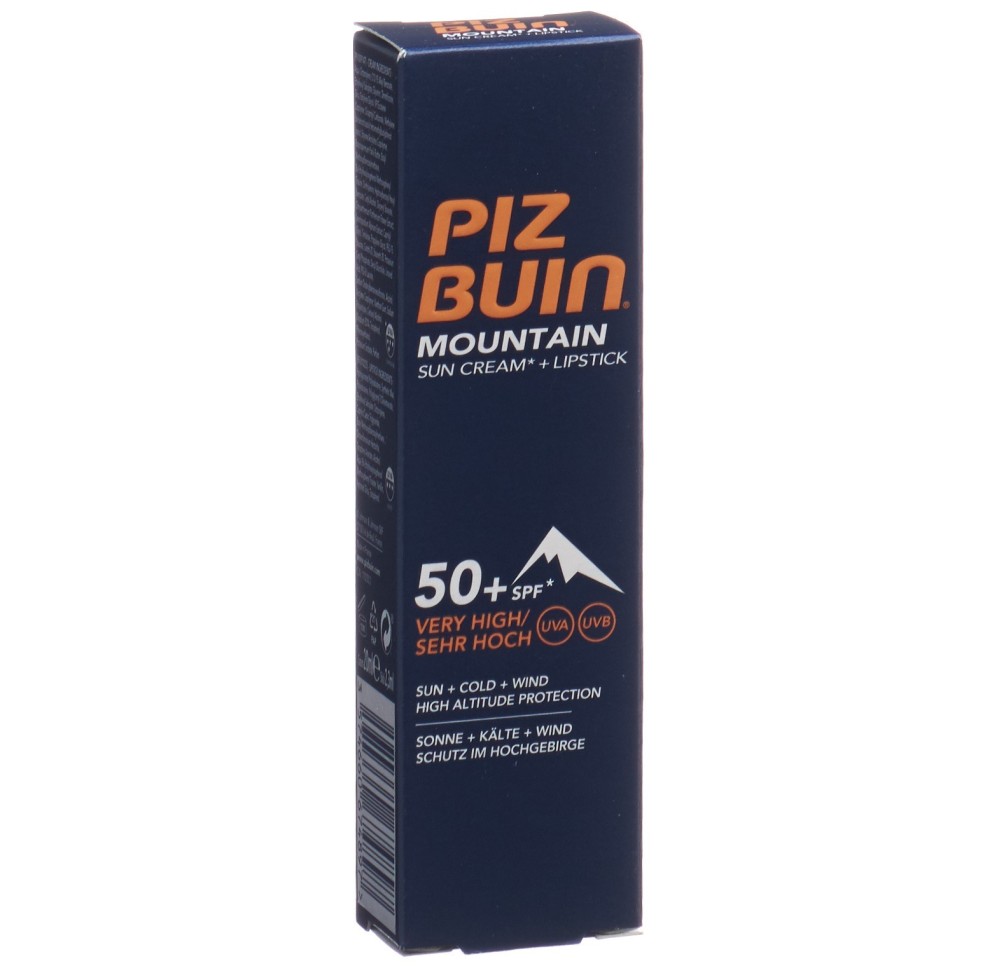 PIZ BUIN Mountain Combi SPF 50+ Lipsti SPF30 20 ml