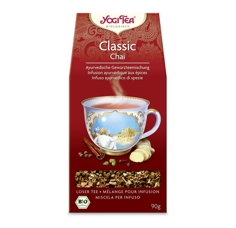 YOGI TEA Classic Chai Cinnamon Spice en vrac 90 g