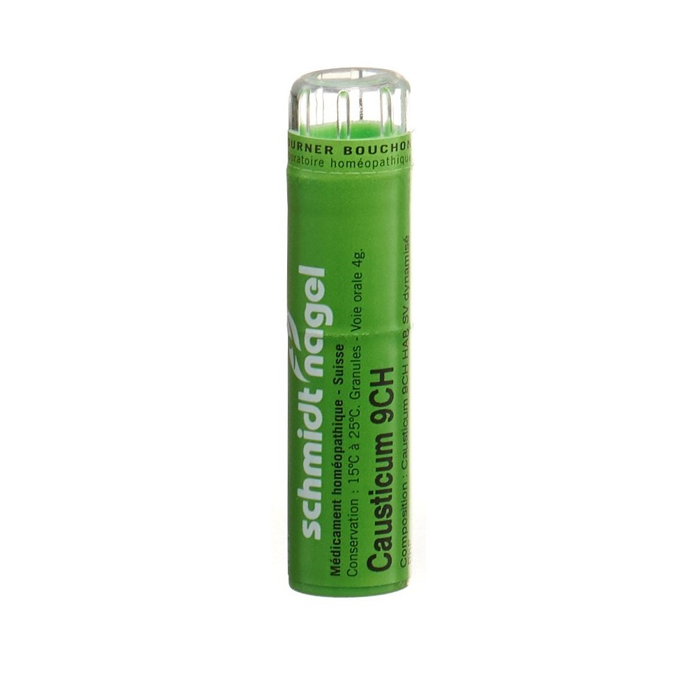 SN causticum gran 9 CH 4 g