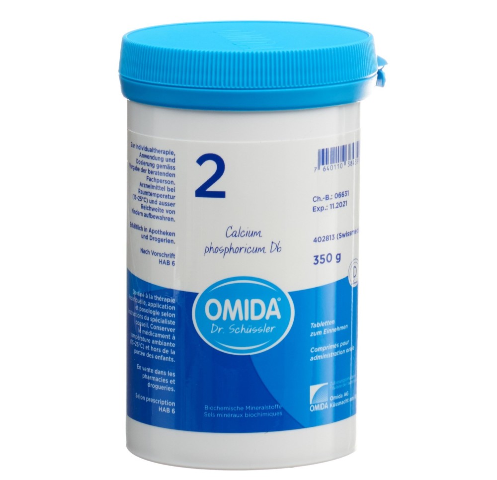 OMIDA SCHÜSSLER no2 calc phos cpr 6 D bte 350 g
