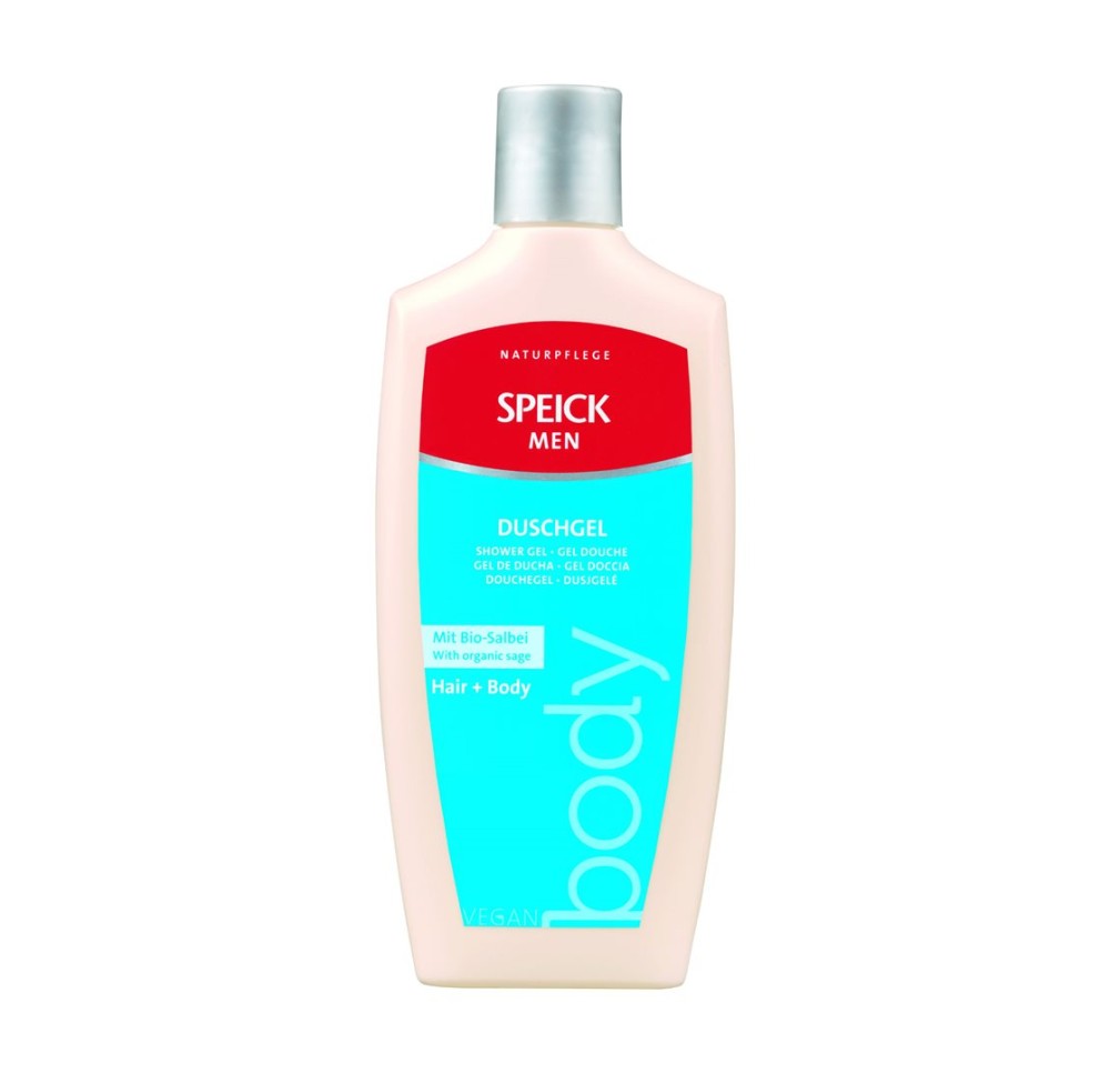 SPEICK gel douche cheveux/corps men fl 250 ml