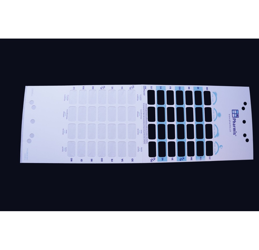 PHARMIS cartes blister quattro cold 500 pce