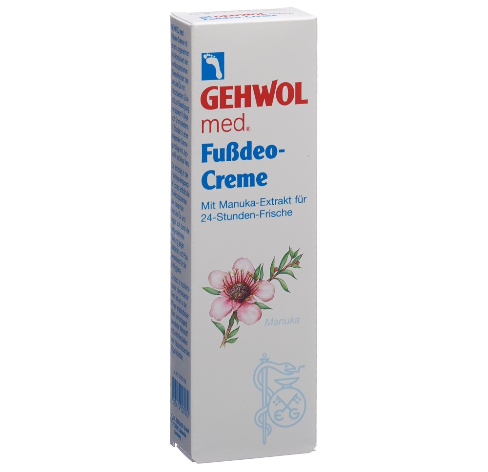 GEHWOL med crème pieds déodorant tb 75 ml