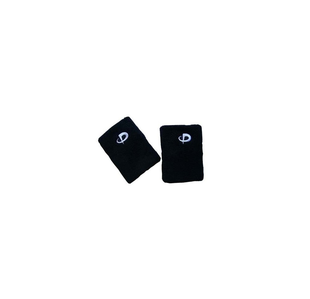 PHITEN bandeau de poignet long noir 2 pce