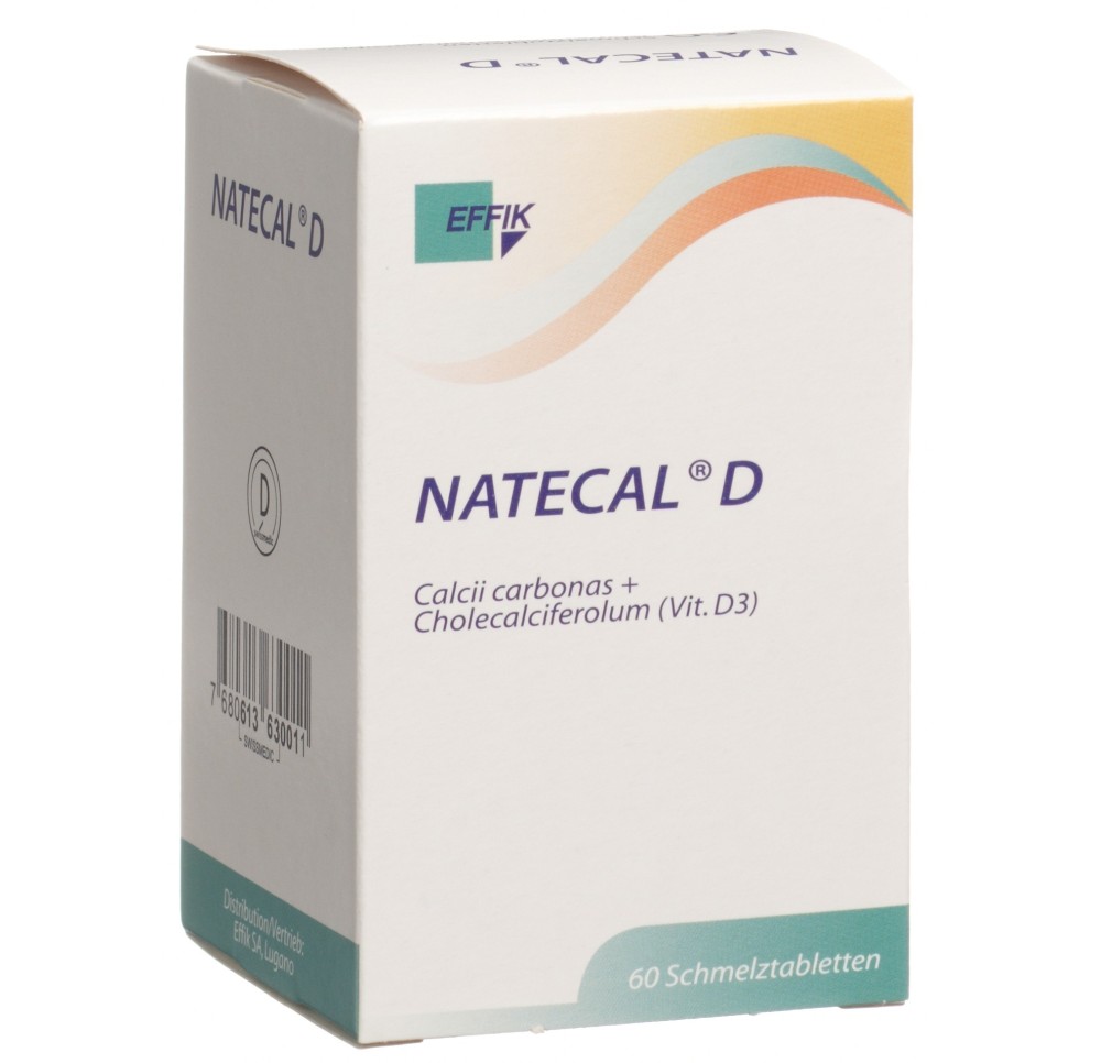 NATECAL D cpr orodisp bte 60 pce