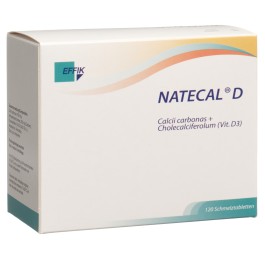 NATECAL D cpr orodisp bte 120 pce