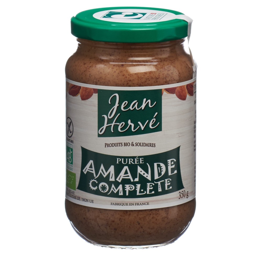 JEAN HERVE purée d'amande complète bio 350 g