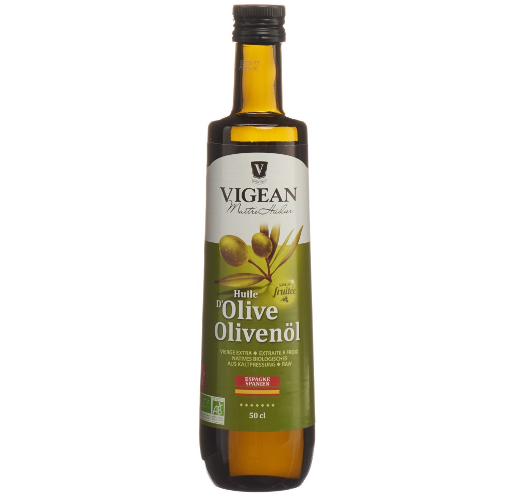 VIGEAN huile d'olive fruit Espagne 500 ml
