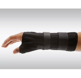 OMNIMED ortho rhizofix 16.5-19.0cm gauche noir