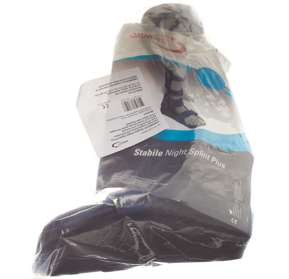 OMNIMED stab attelle fixat pied 44-45 a boucle bl