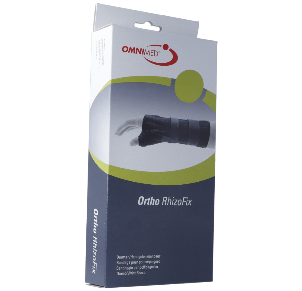 OMNIMED ortho rhizofix 16.5-19.0cm droite noir