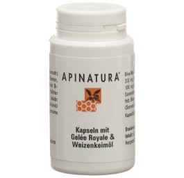 APINATURA gelée royale huile germe blé caps 60 pce