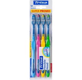 TRISA Flexible Head brosse dents quattro medium