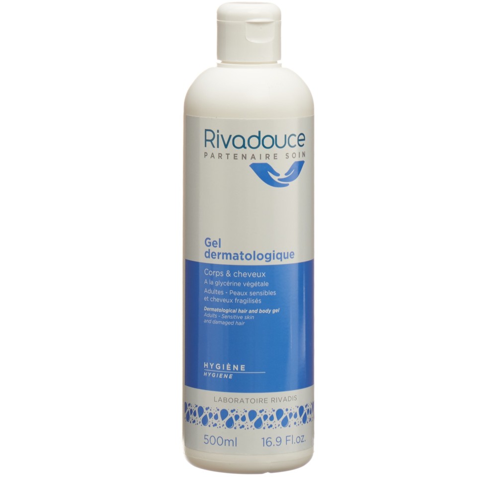 RIVADIS shampooing gel corps et cheveux 500 ml