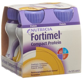 FORTIMEL Compact protéine banane 4 fl 125 ml
