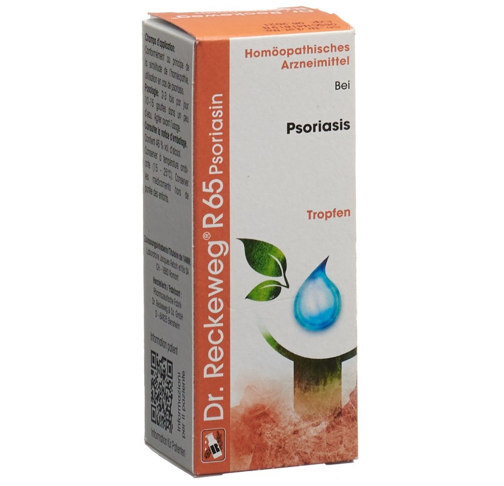 RECKEWEG R65 Psoriasin gouttes fl 50 ml