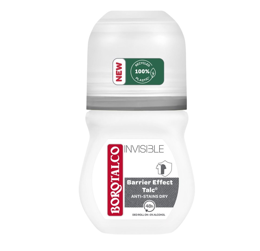 BOROTALCO Deo Invisible roll-on 50 ml