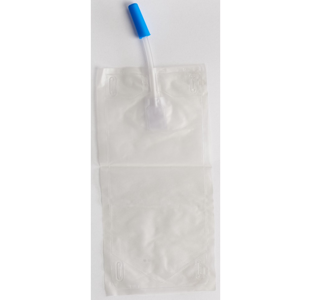 PHARMAPLAST sac urine 0.75l avec RV 10cm 500 pce