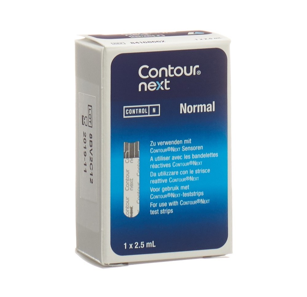 CONTOUR NEXT solution de contrôle normal 2.5 ml
