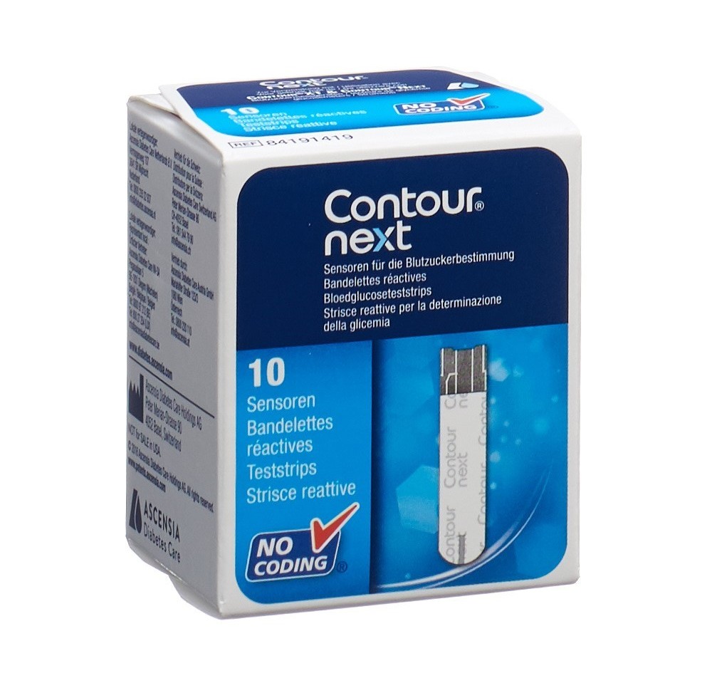 CONTOUR NEXT bandelettes réactives 10 pce