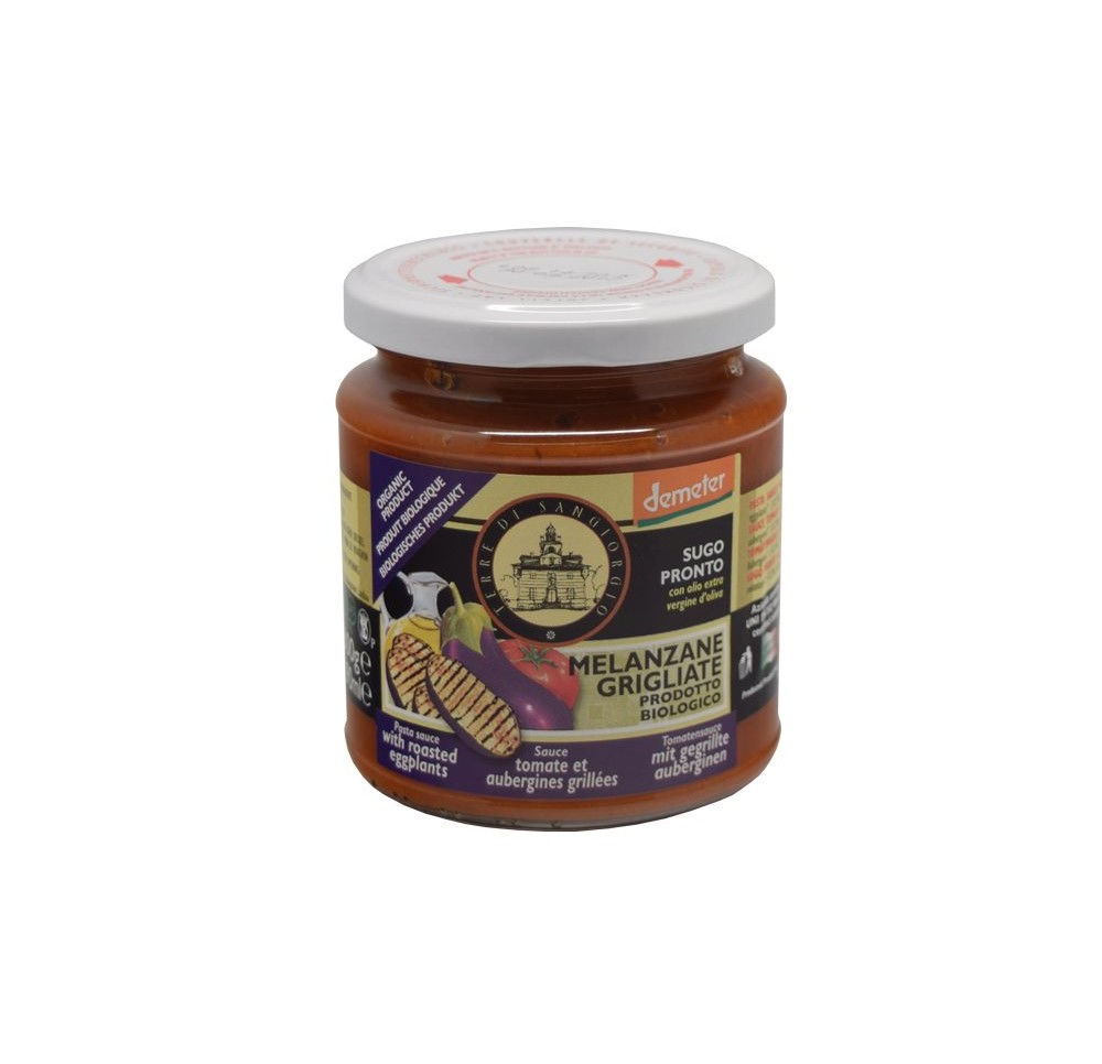 TERRE DI SANGIORGIO sugo melanzane demeter 300 g