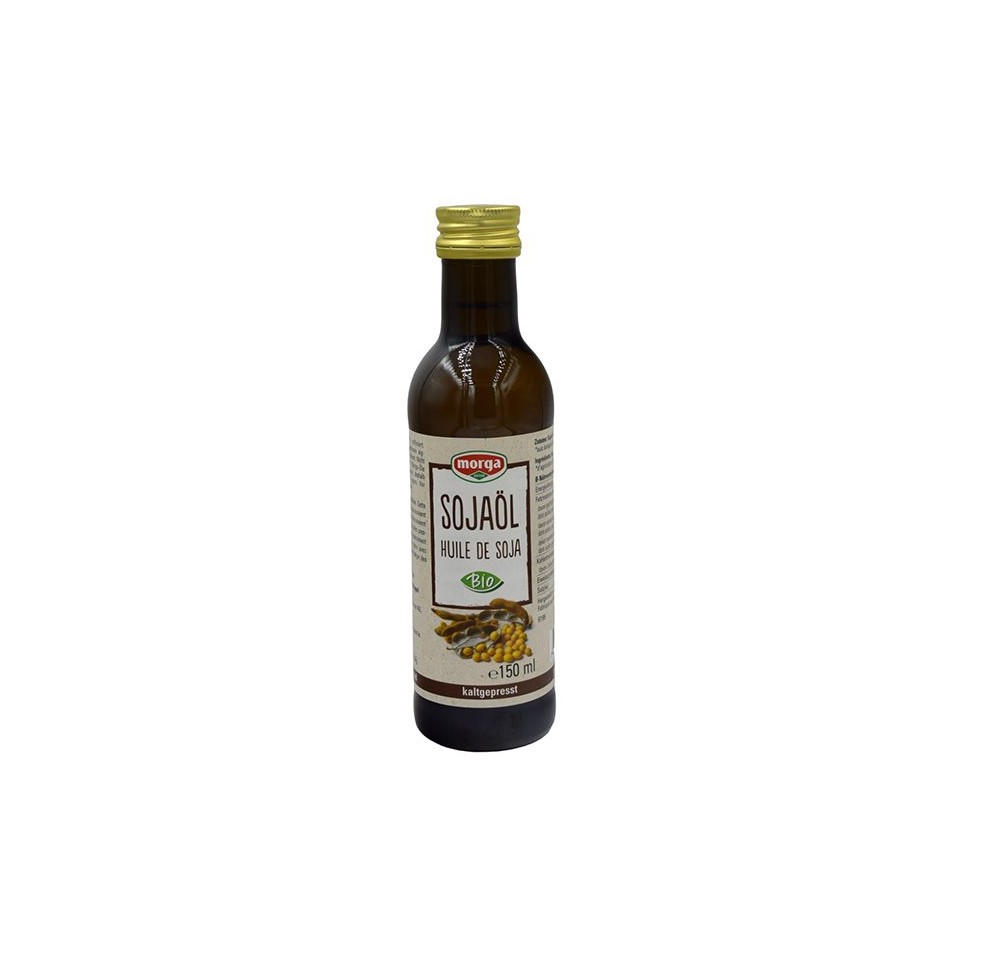 MORGA BIO huile soja pressé froid fl 1.5 dl