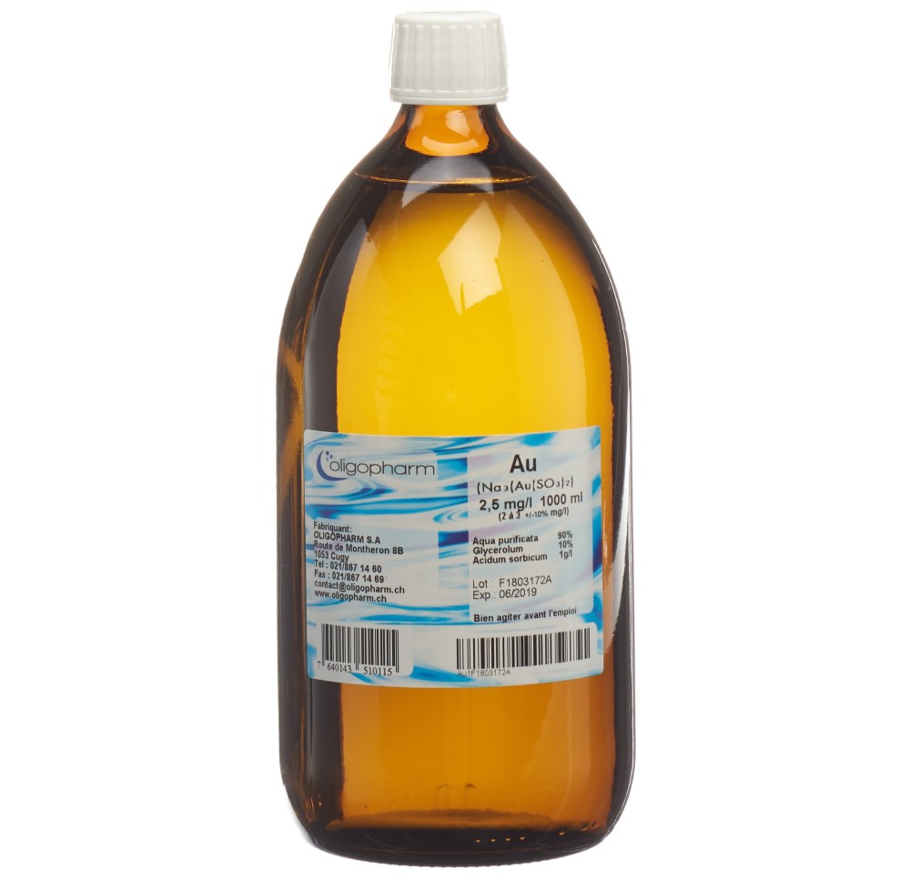 OLIGOPHARM or sol 2.5 mg/l 1000 ml