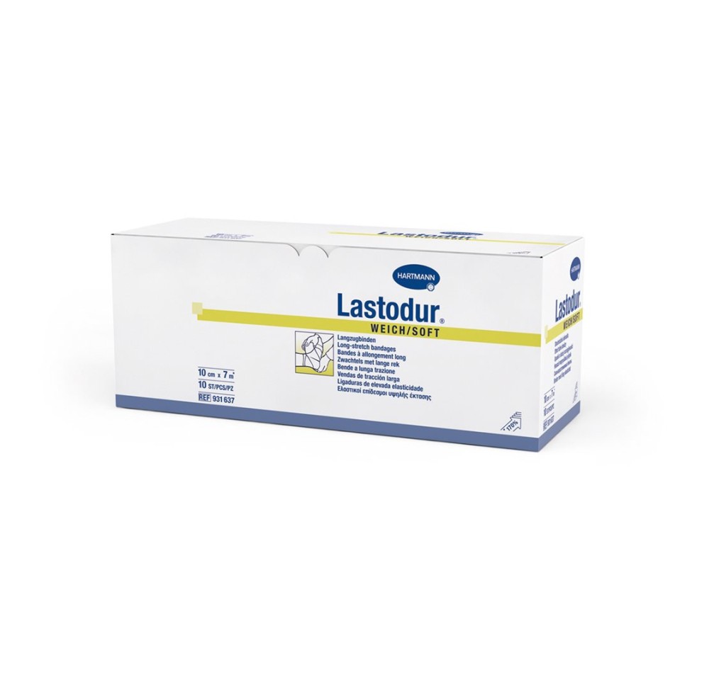 LASTODUR bande extensi longue 12cmx7m soft 10 pce