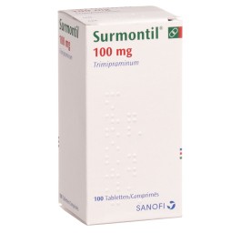 SURMONTIL cpr 100 mg bte 100 pce