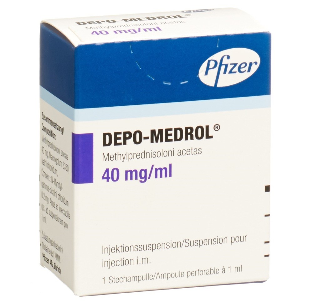 DEPO-MEDROL susp inj 40 mg/ml flac 1 ml