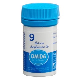 OMIDA SCHÜSSLER no9 natr phos cpr 6 D bte 20 g