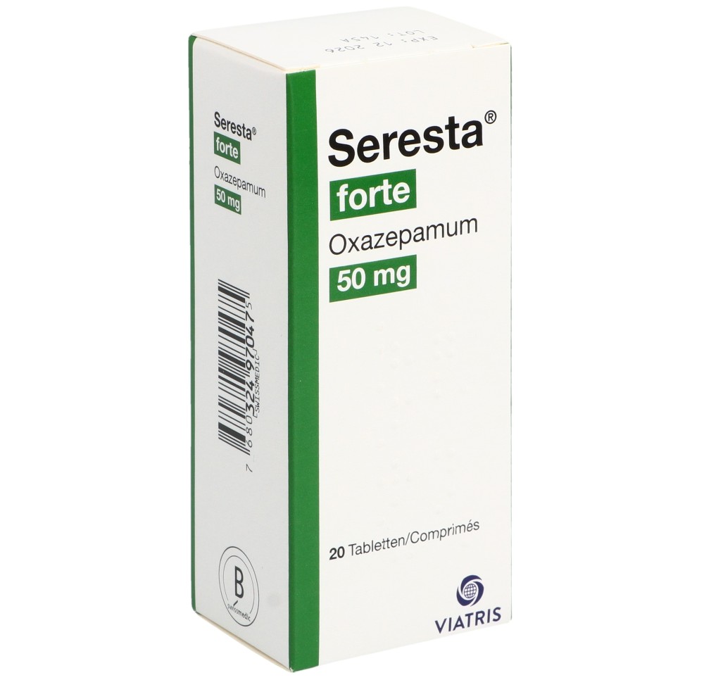 SERESTA cpr 50 mg forte 20 pce