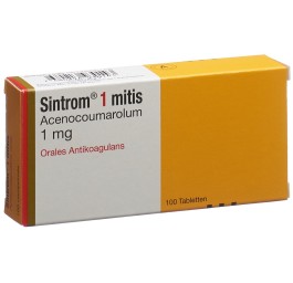 SINTROM 1 mitis cpr 1 mg 100 pce