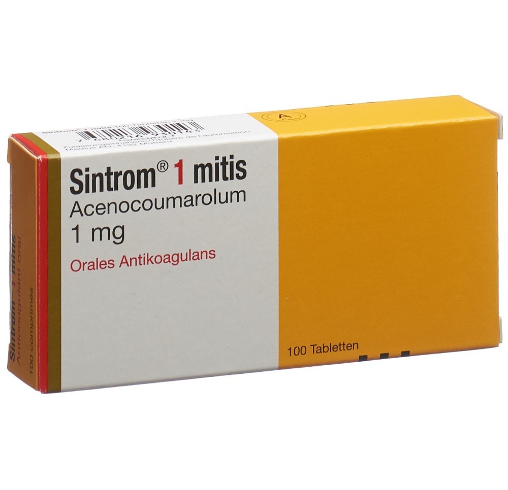 SINTROM 1 mitis cpr 1 mg 100 pce