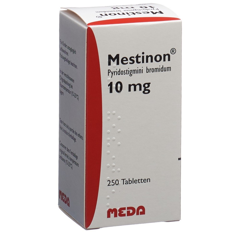 MESTINON cpr 10 mg fl 250 pce