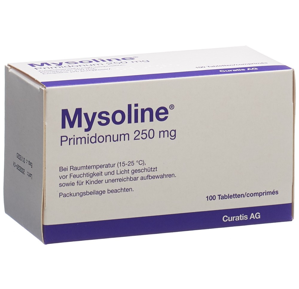 MYSOLINE cpr 250 mg 100 pce