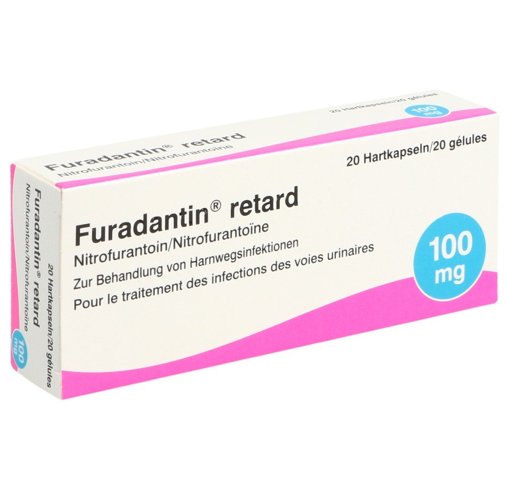 FURADANTIN retard caps ret 100 mg 20 pce