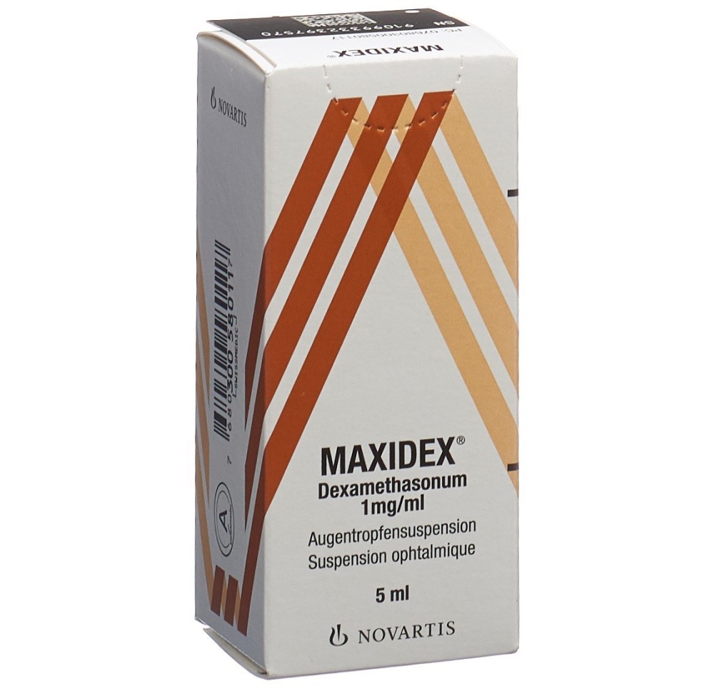 MAXIDEX susp opht fl gtt 5 ml