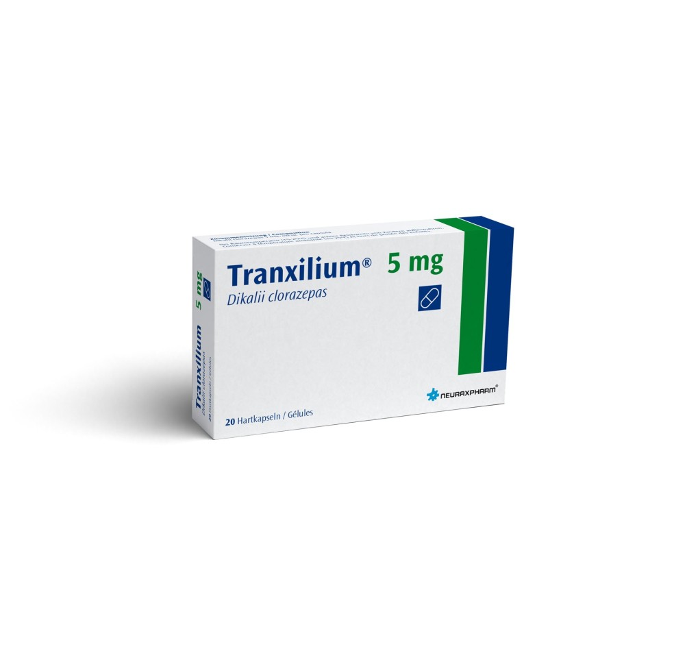 TRANXILIUM caps 5 mg 20 pce