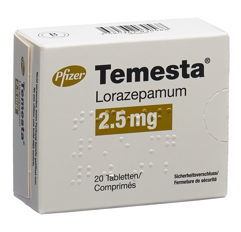 TEMESTA cpr 2.5 mg 20 pce