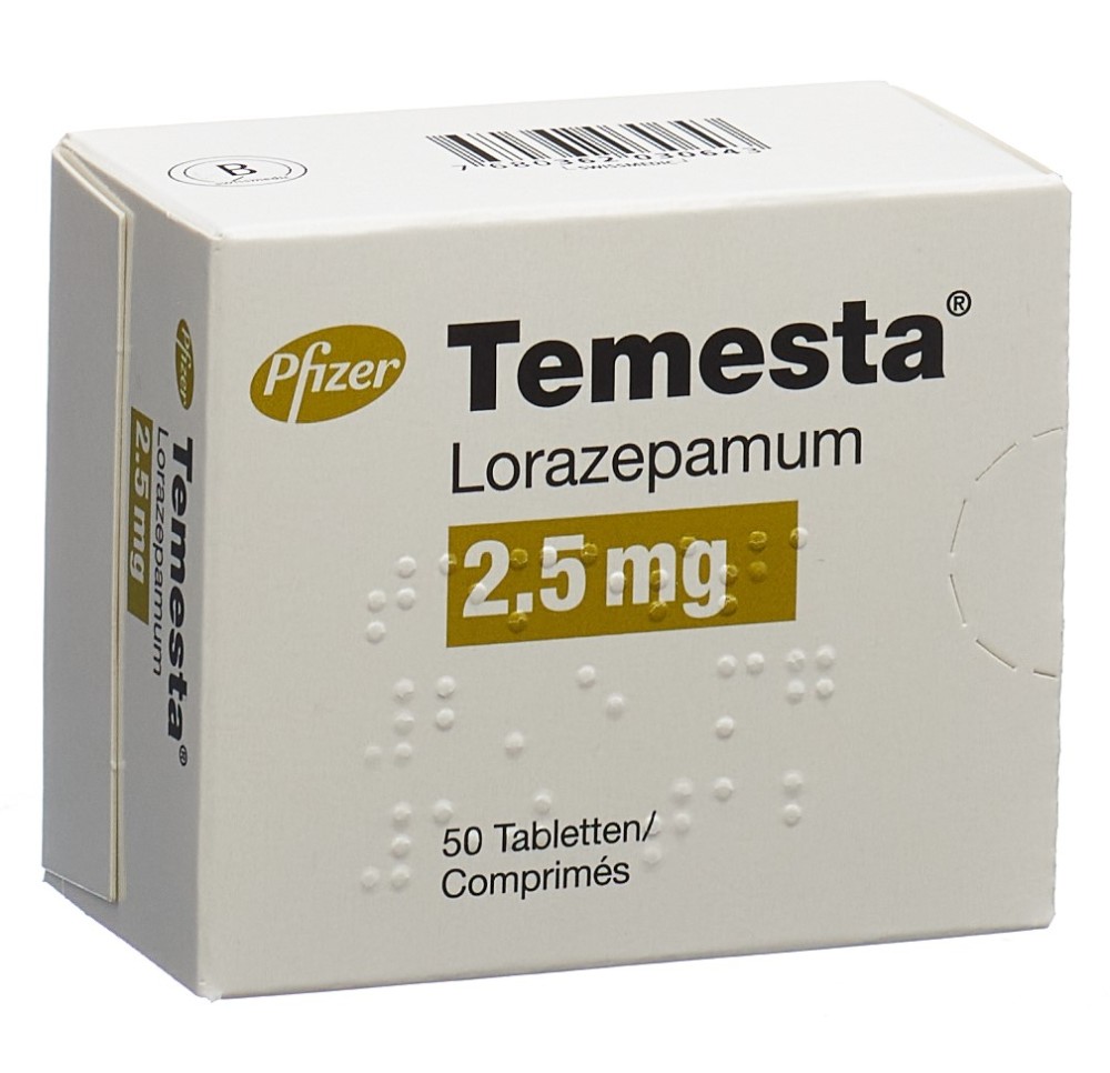 TEMESTA cpr 2.5 mg 50 pce