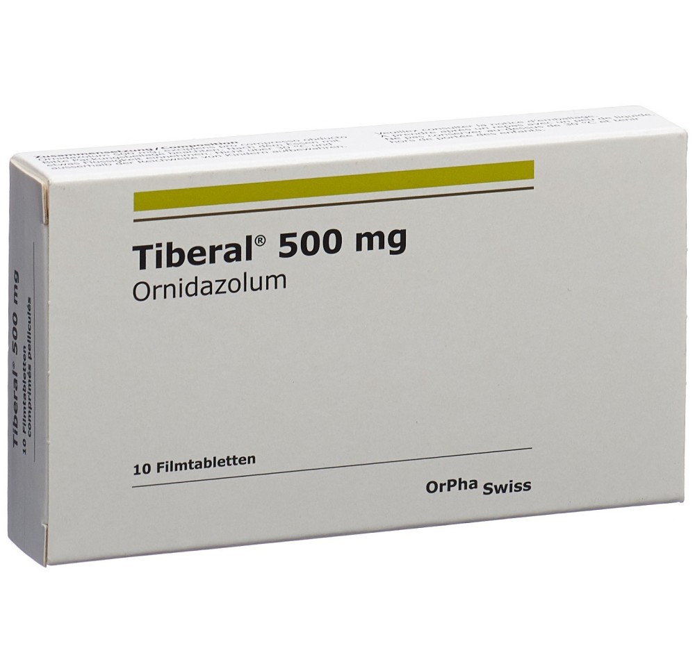 TIBERAL cpr pell 500 mg 10 pce