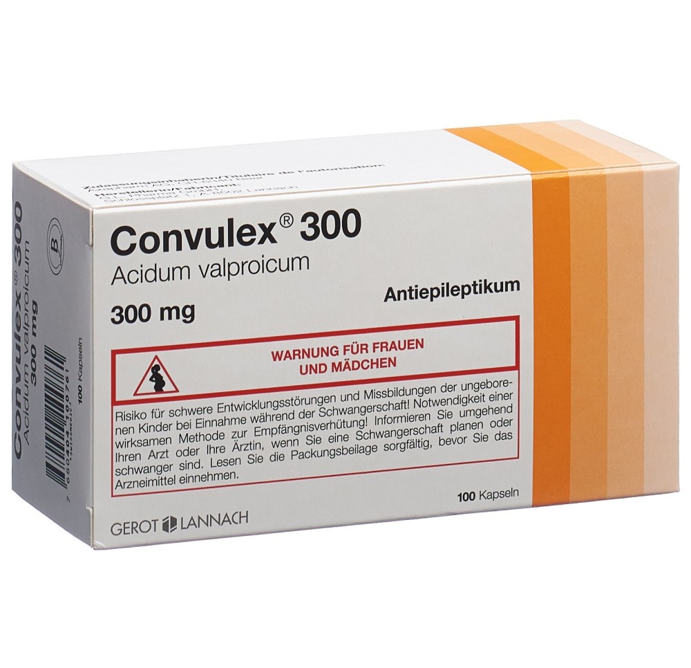 CONVULEX caps 300 mg 100 pce