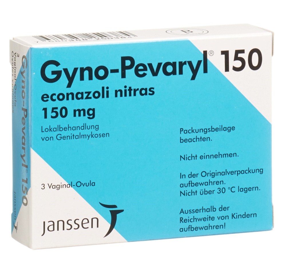 GYNO-PEVARYL ovule 150 mg 3 pce