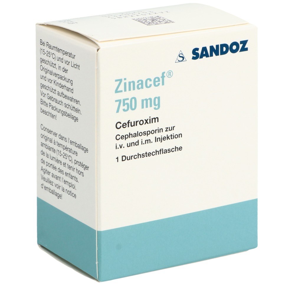 ZINACEF subst sèche 750 mg i.m./i.v. flac
