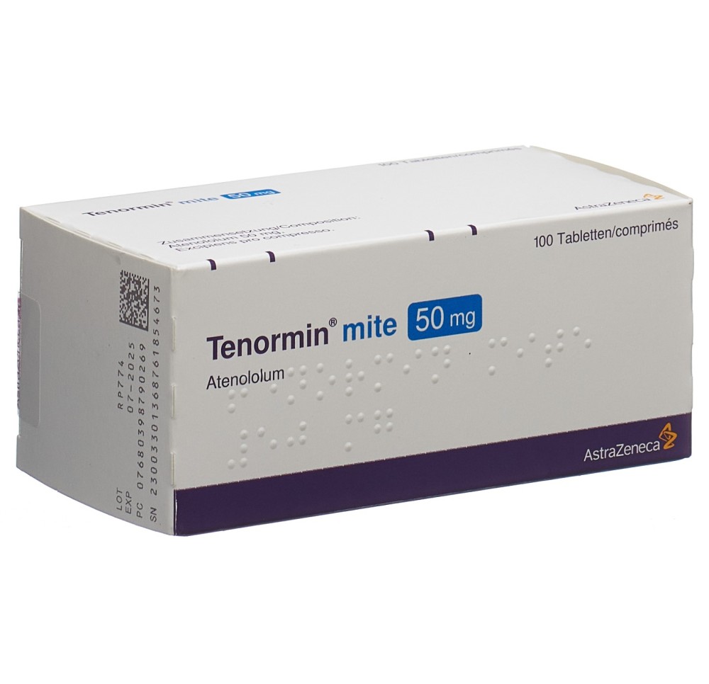 TENORMIN mite cpr 50 mg 100 pce